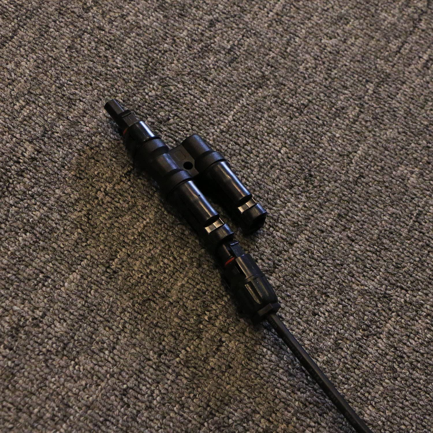 ALLPOWERS Solar connector Branch Y type Connectors in Pair MMF+FFM for Parallel Connection Between Solar Panels
