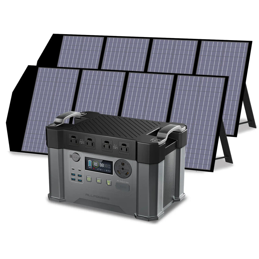 ALLPOWERS 2400W Solar Generator Kit (S2000 Pro + SP029 140W Solar Panel)