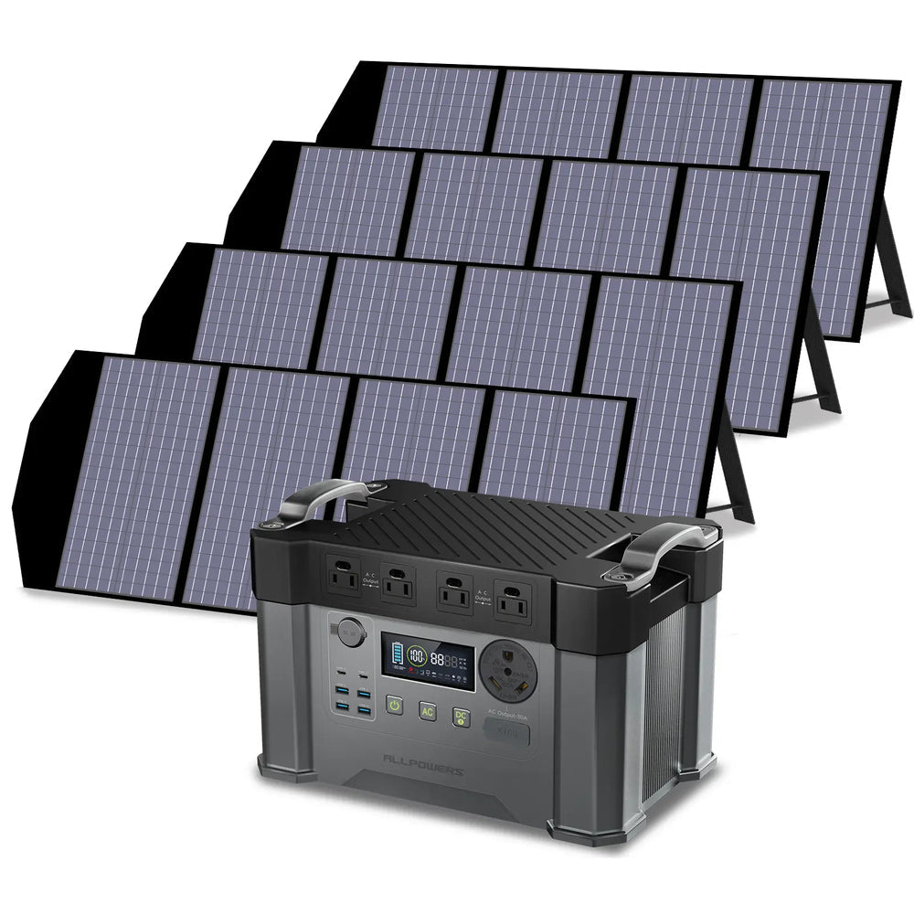 ALLPOWERS 2400W Solar Generator Kit (S2000 Pro + SP029 140W Solar Panel)