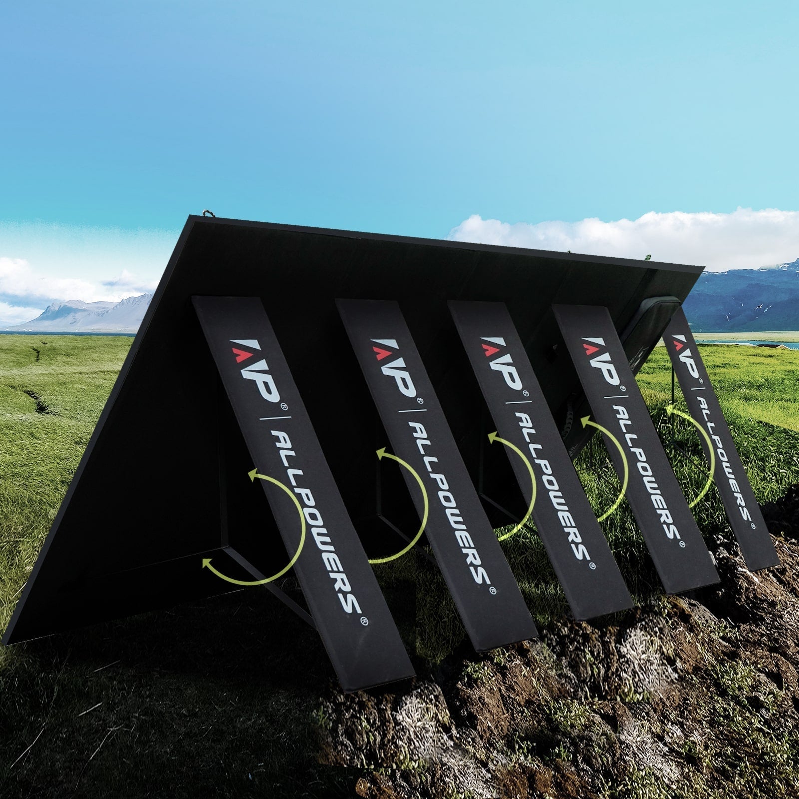 ALLPOWERS 2500W Solar Generator Kit (R2500 + SP037 400W Solar Panel)