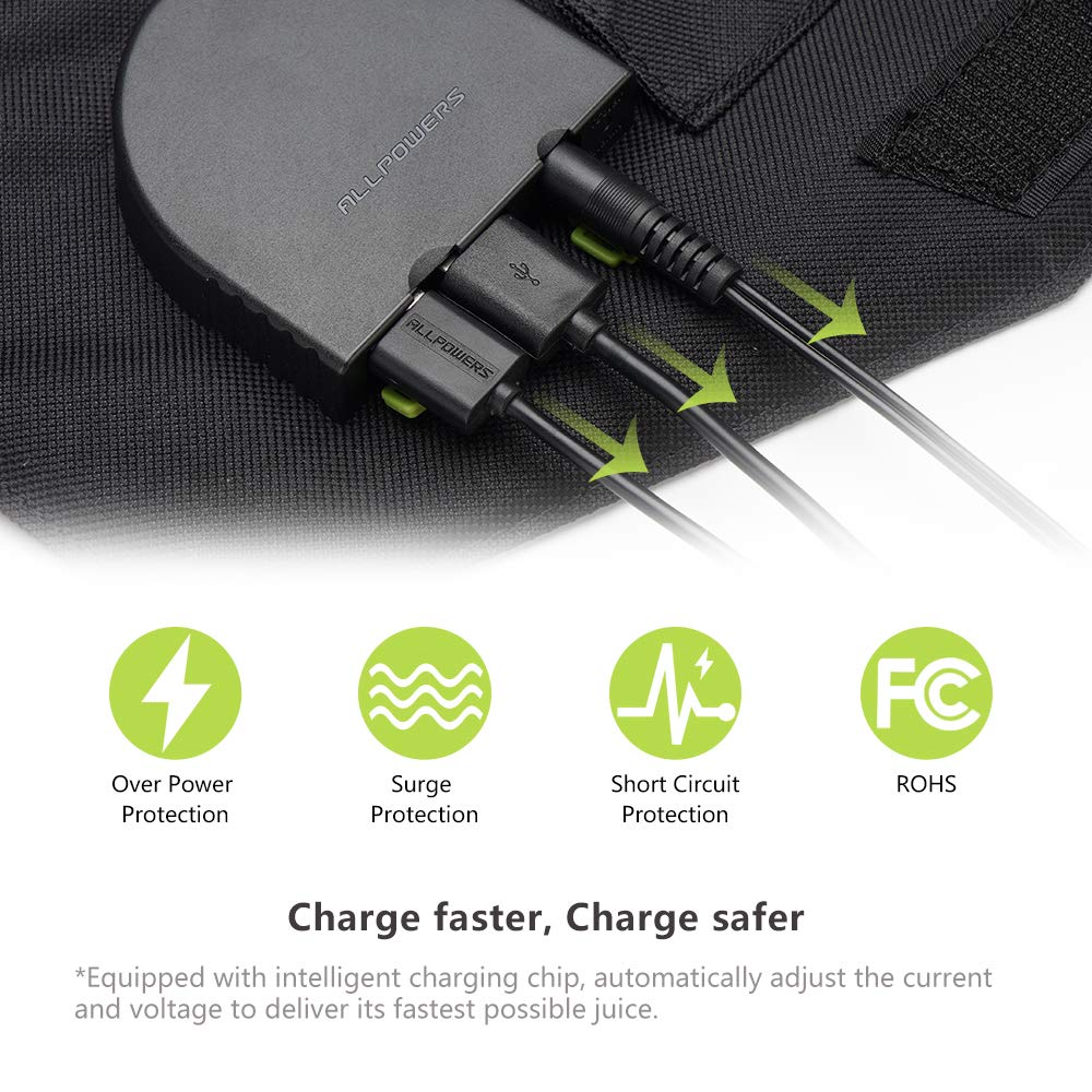 ALLPOWERS 700W Solar Generator Kit (S700 + SP012 100W Solar Panel)