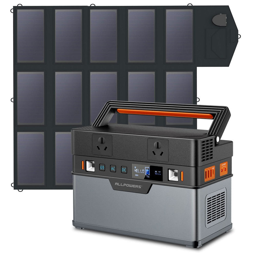 ALLPOWERS 700W Solar Generator Kit (S700 + SP012 100W Solar Panel)