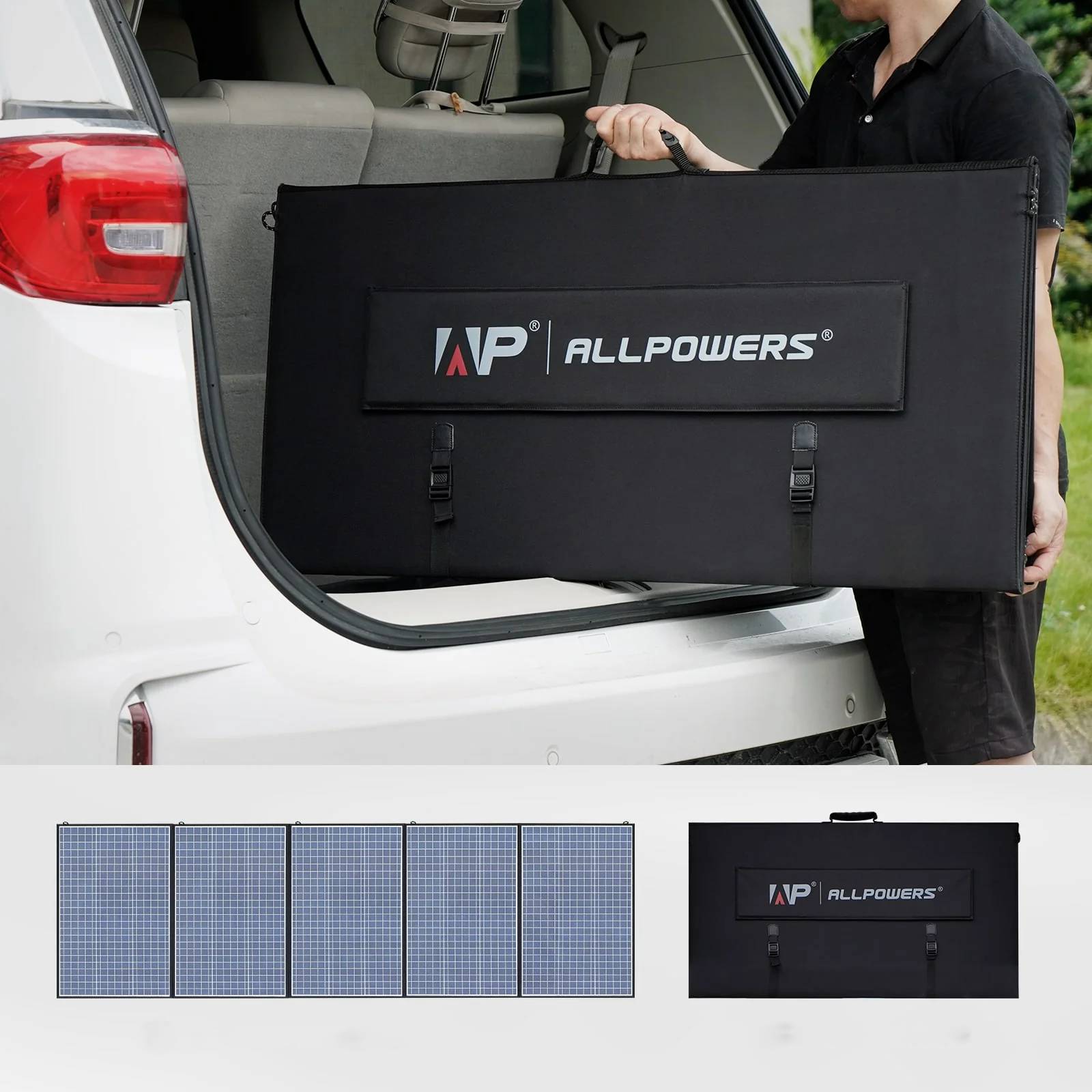 ALLPOWERS 2500W Solar Generator Kit (R2500 + SP037 400W Solar Panel)