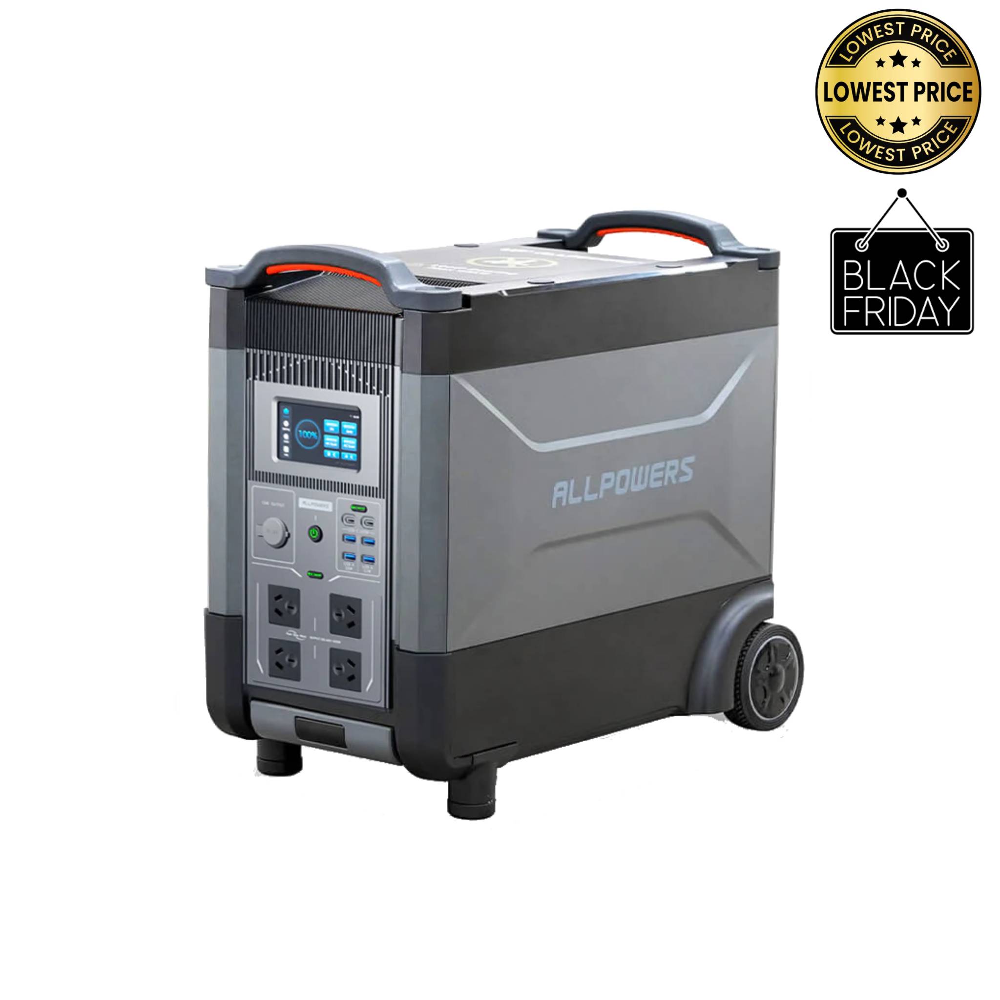 ALLPOWERS R4000 Portable Power Station 4000W 3456Wh
