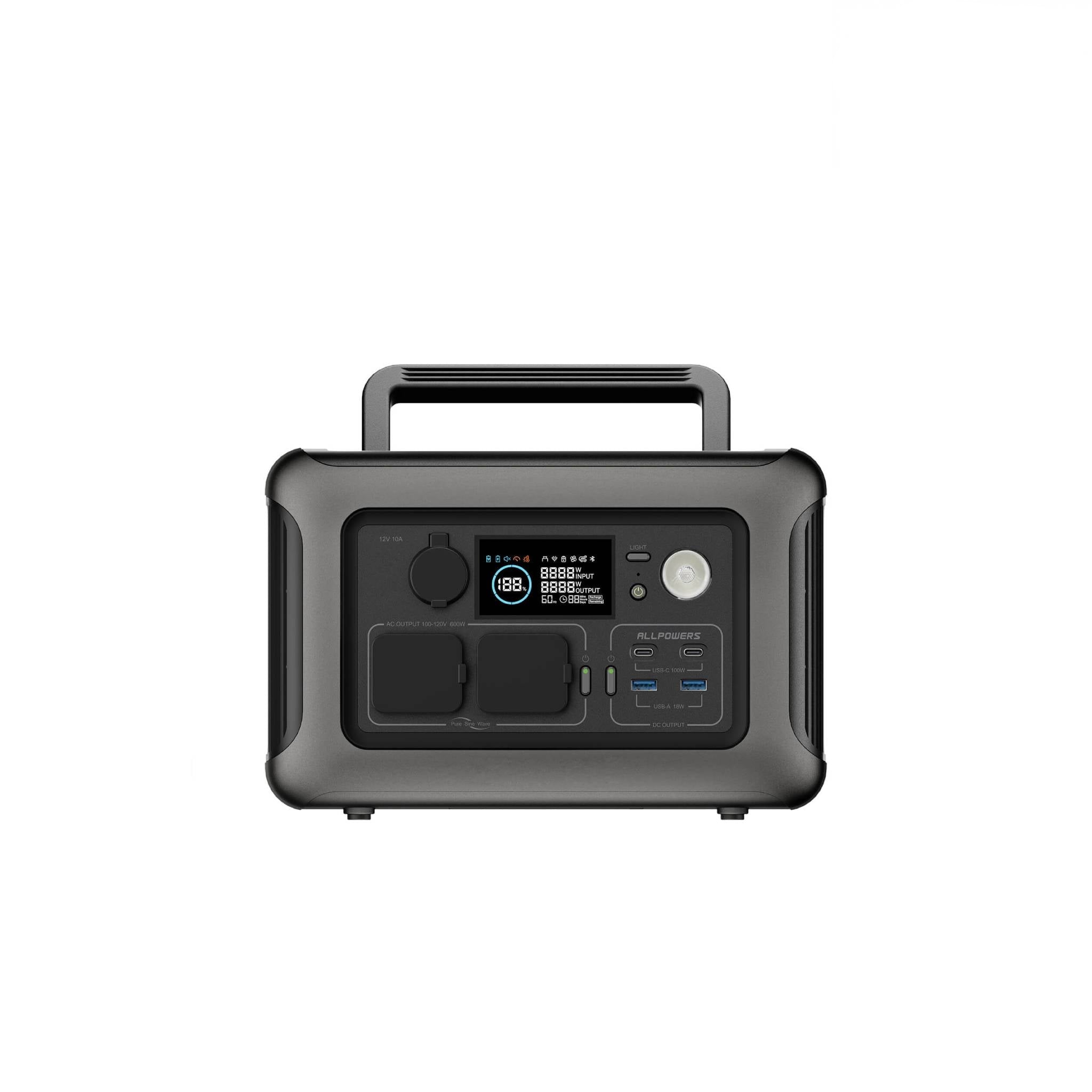 🎁 ALLPOWERS R600 Portable Power Station 600W 299Wh LiFeP04 Battery (100% off)
