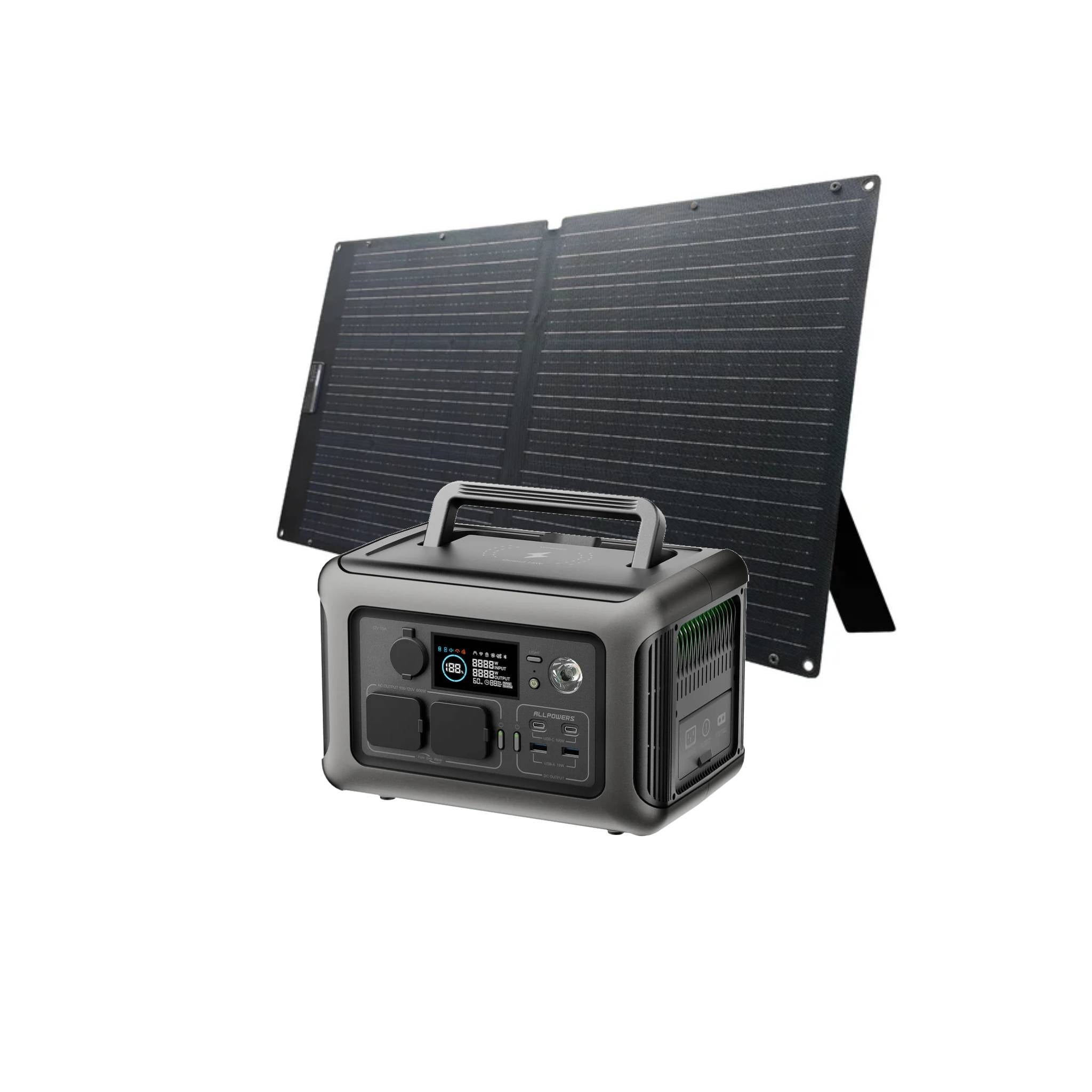 ALLPOWERS R600 Portable Power Station 600W 299Wh LiFeP04 Battery