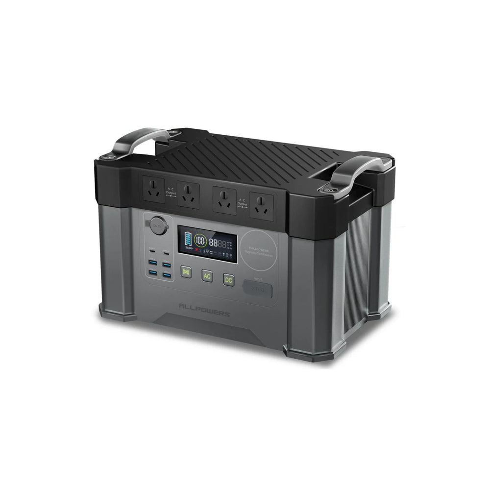 ALLPOWERS 2400W Solar Generator Kit (S2000 Pro + SOLAX SE100 100W Solar Panel)