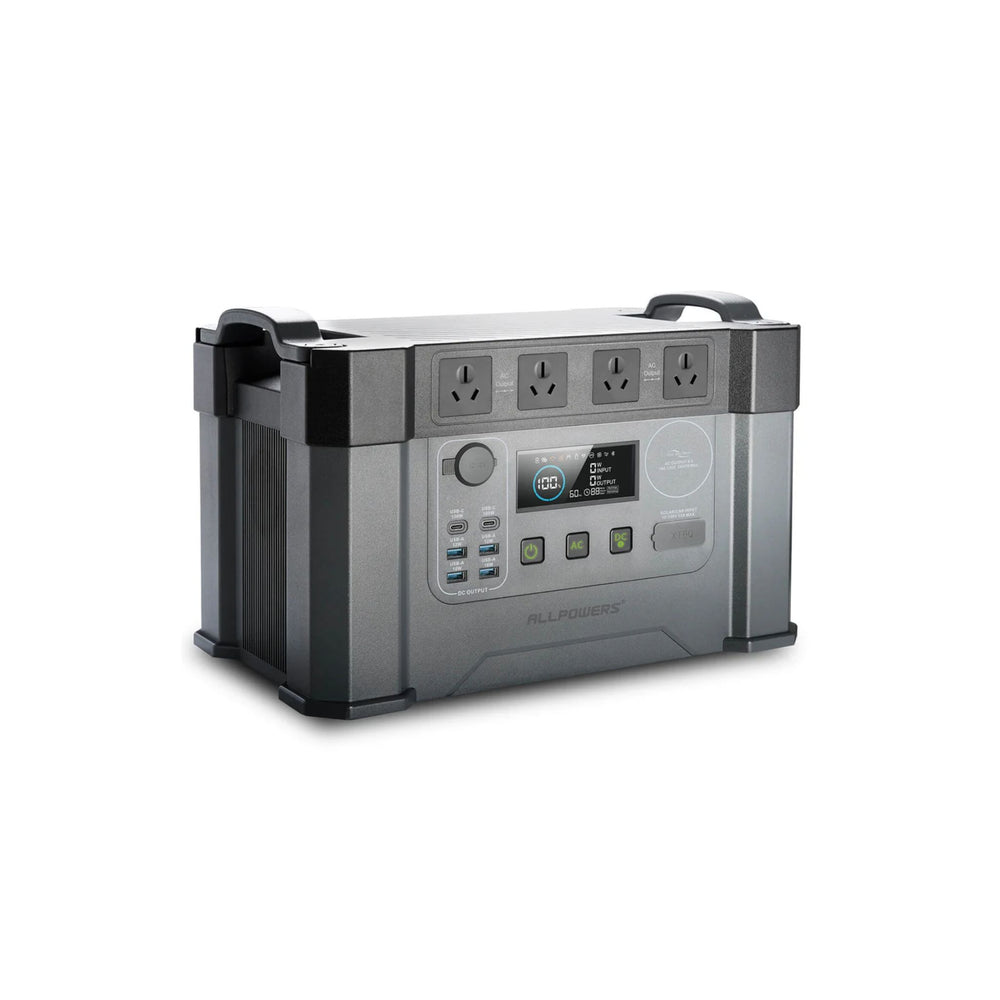 ALLPOWERS 2400W Solar Generator Kit (S2000 Pro + SOLAX SE200 200W Solar Panel)