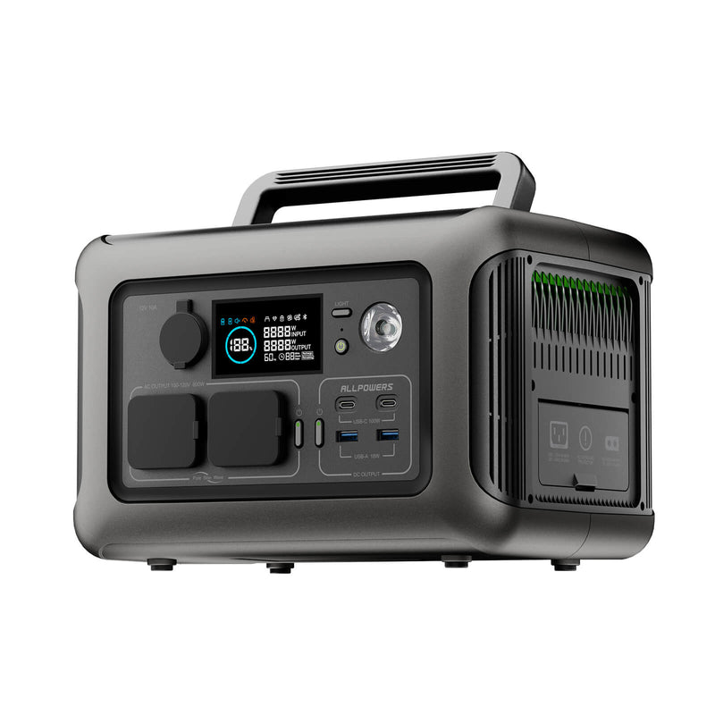 ALLPOWERS 600W Solar Generator Kit (R600 + SP033 200W Solar Panel)