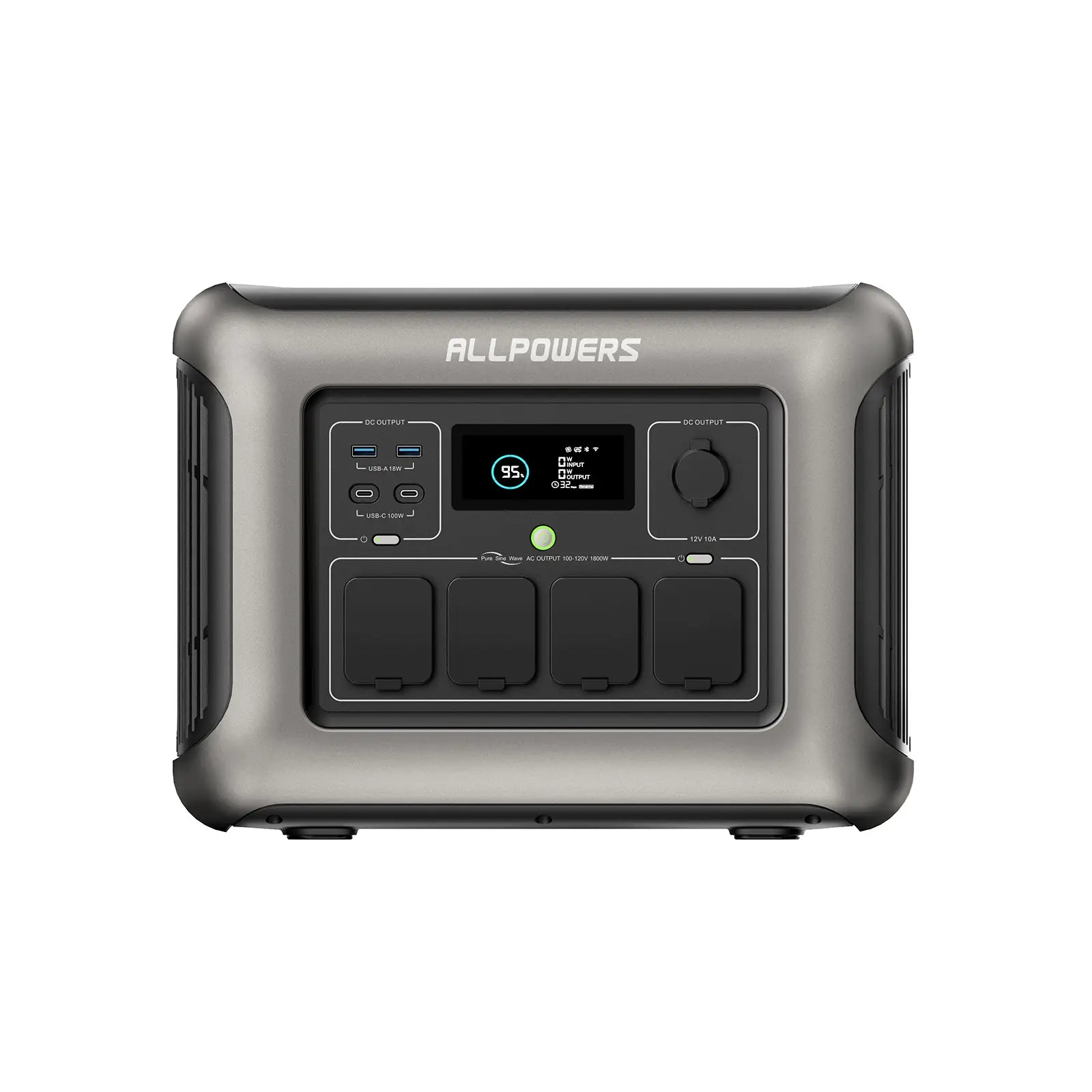 ALLPOWERS R1500 Portable Power Station 1800W 1152Wh LiFeP04 Battery