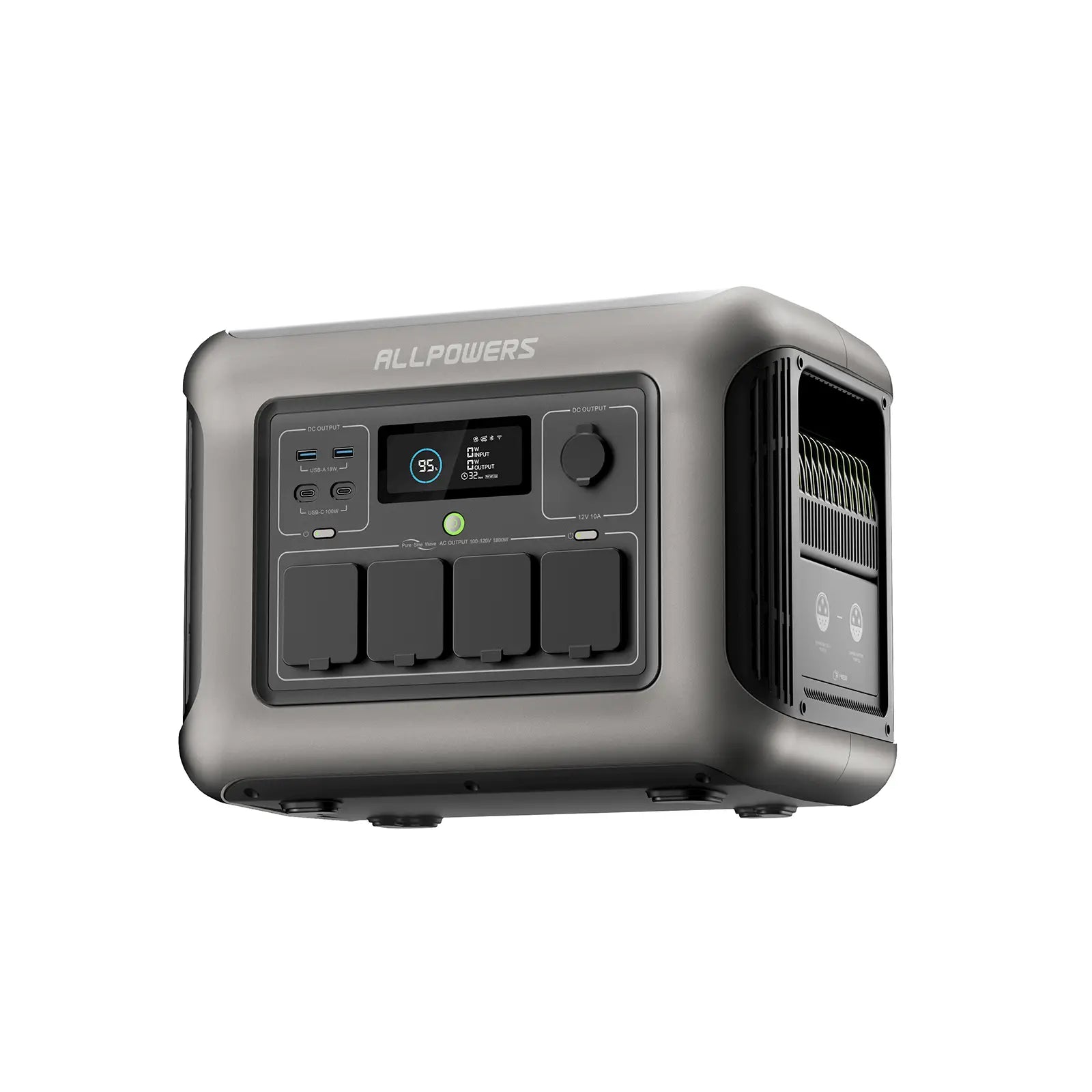 ALLPOWERS R1500 Portable Power Station 1800W 1152Wh LiFeP04 Battery