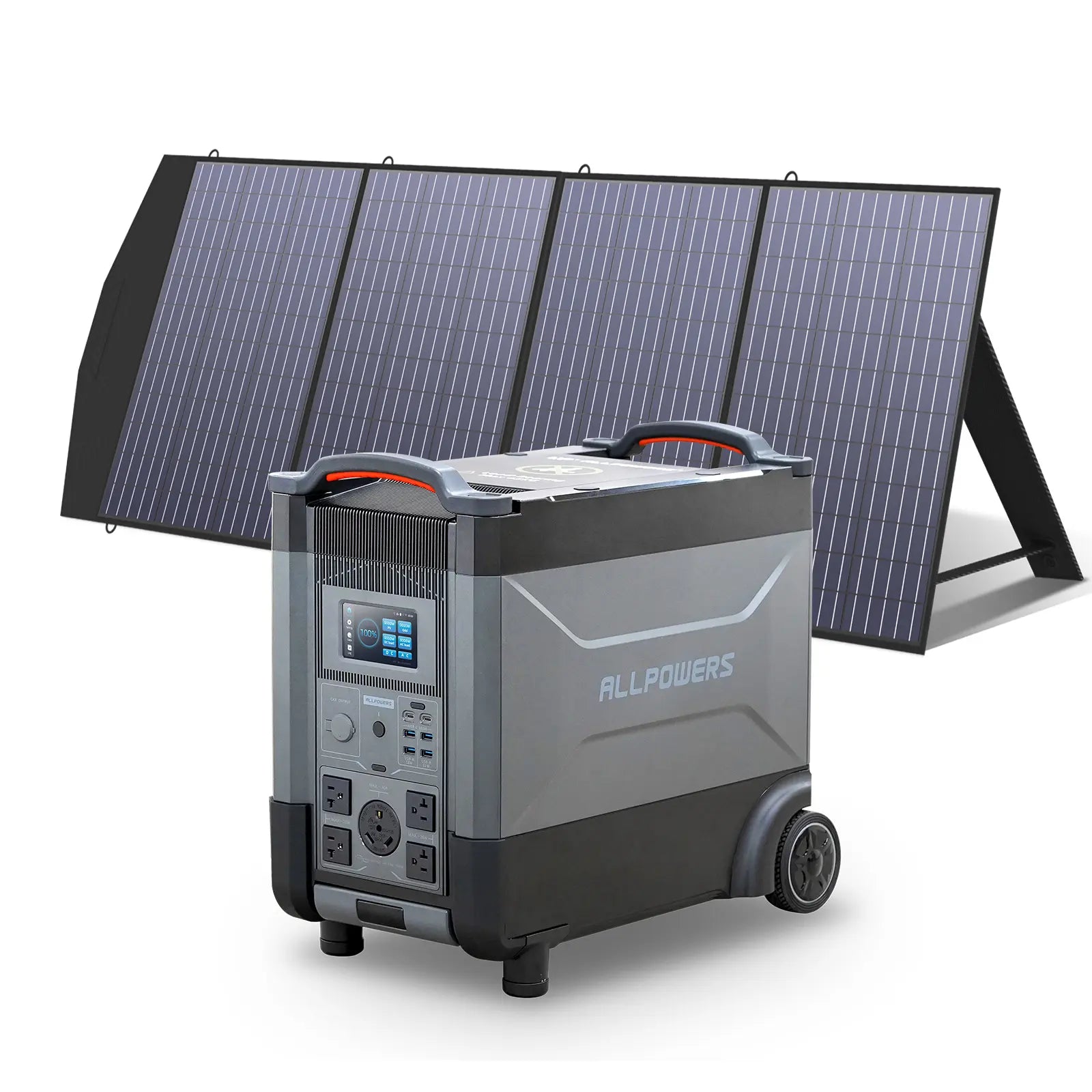 ALLPOWERS 3600W Solar Generator Kit (R4000 + SP033 200W Solar Panel)