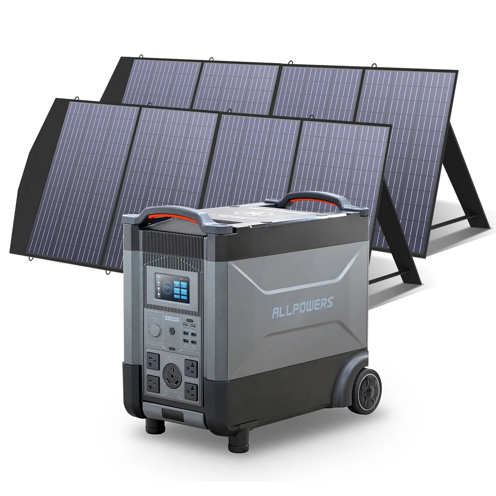ALLPOWERS 3600W Solar Generator Kit (R4000 + SP033 200W Solar Panel)
