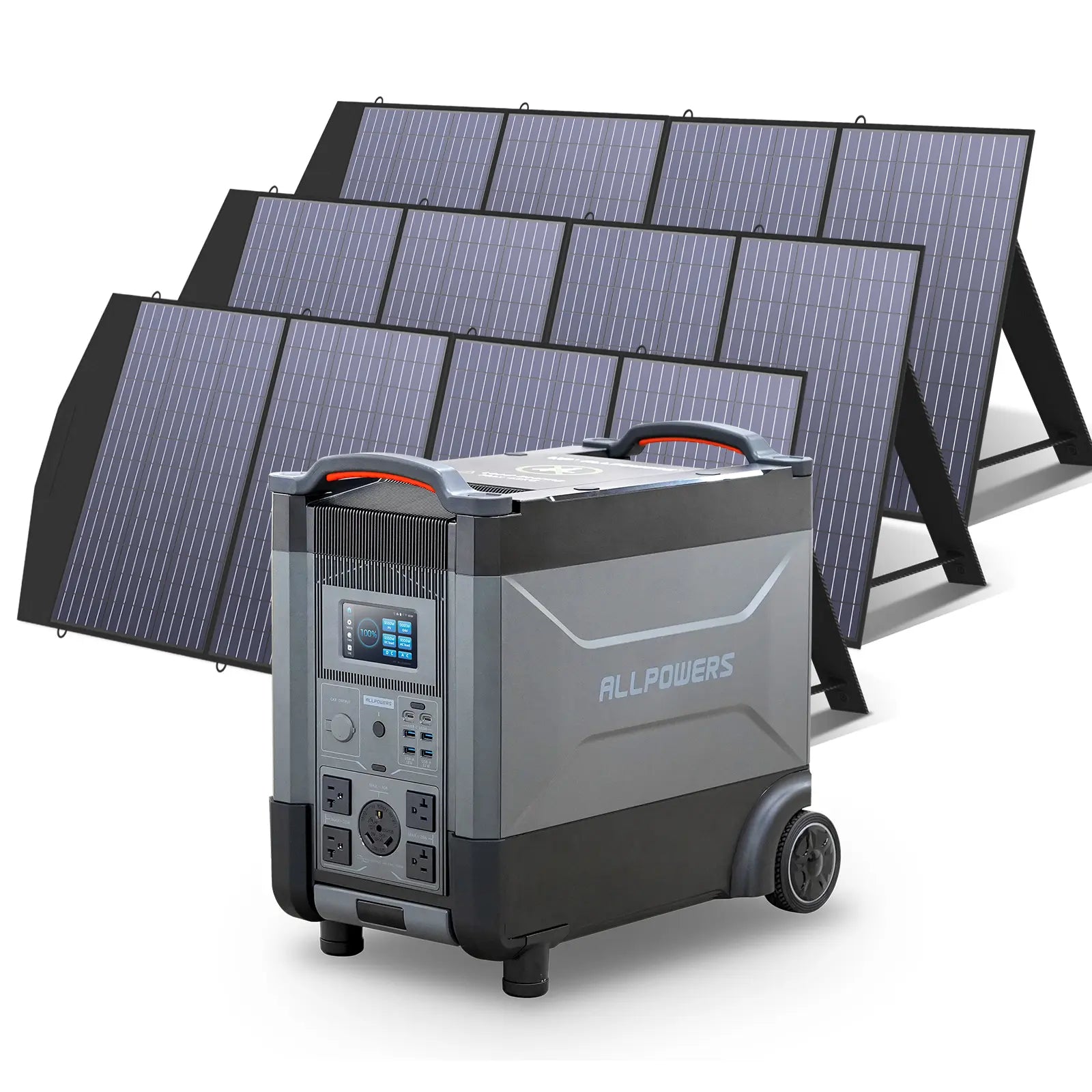 ALLPOWERS 3600W Solar Generator Kit (R4000 + SP033 200W Solar Panel)