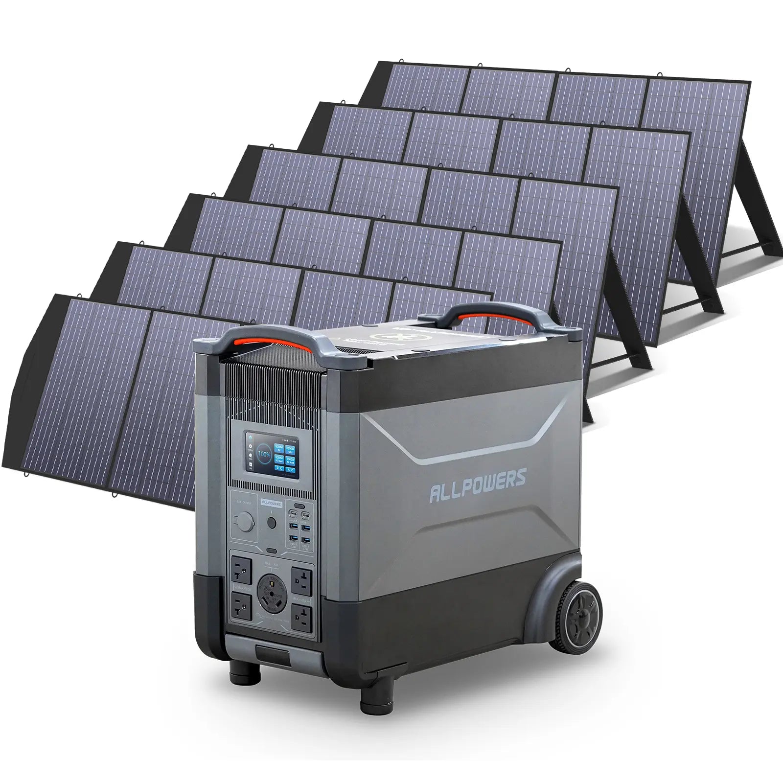 ALLPOWERS 3600W Solar Generator Kit (R4000 + SP033 200W Solar Panel)