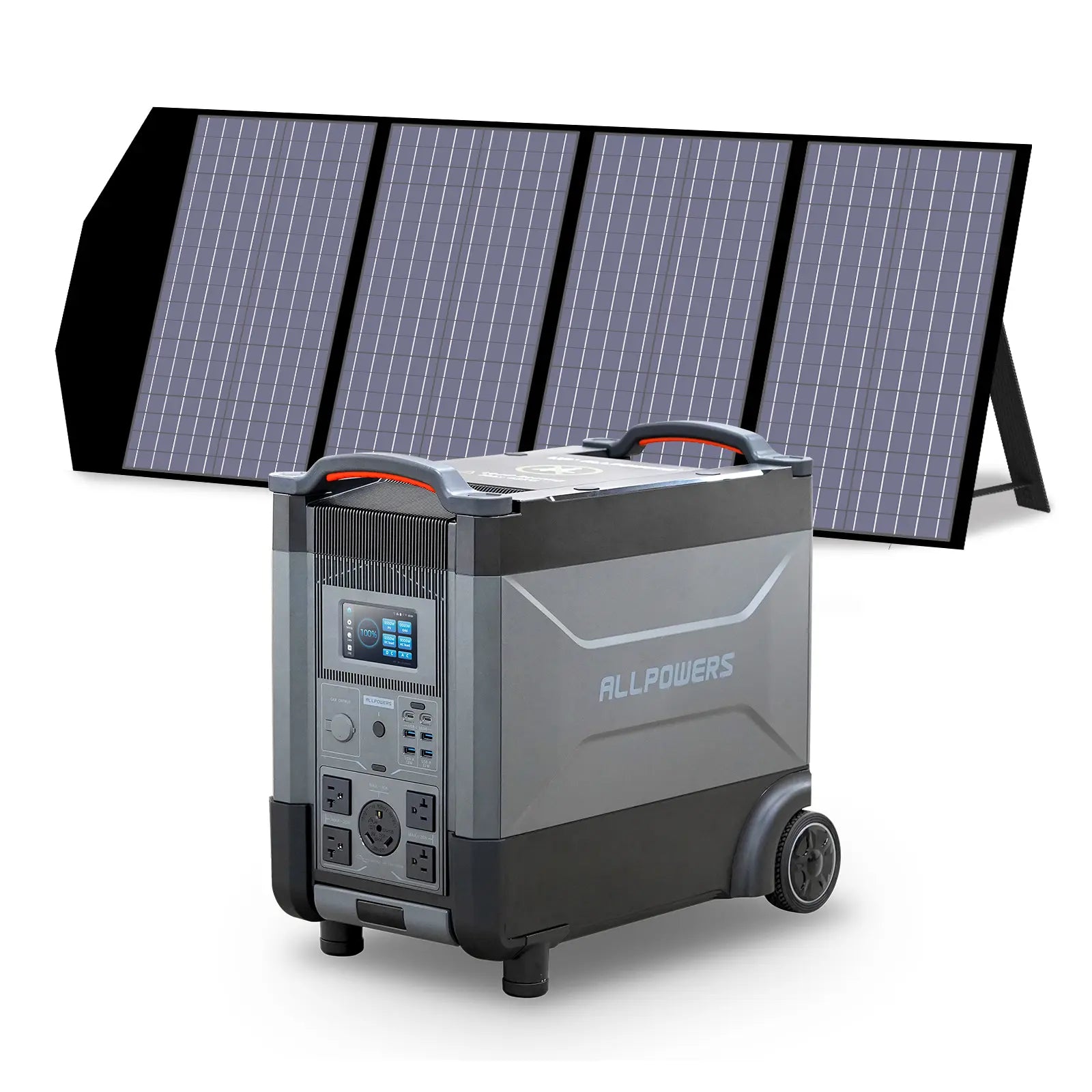 ALLPOWERS 3600W Solar Generator Kit (R4000 + SP029 140W Solar Panel)