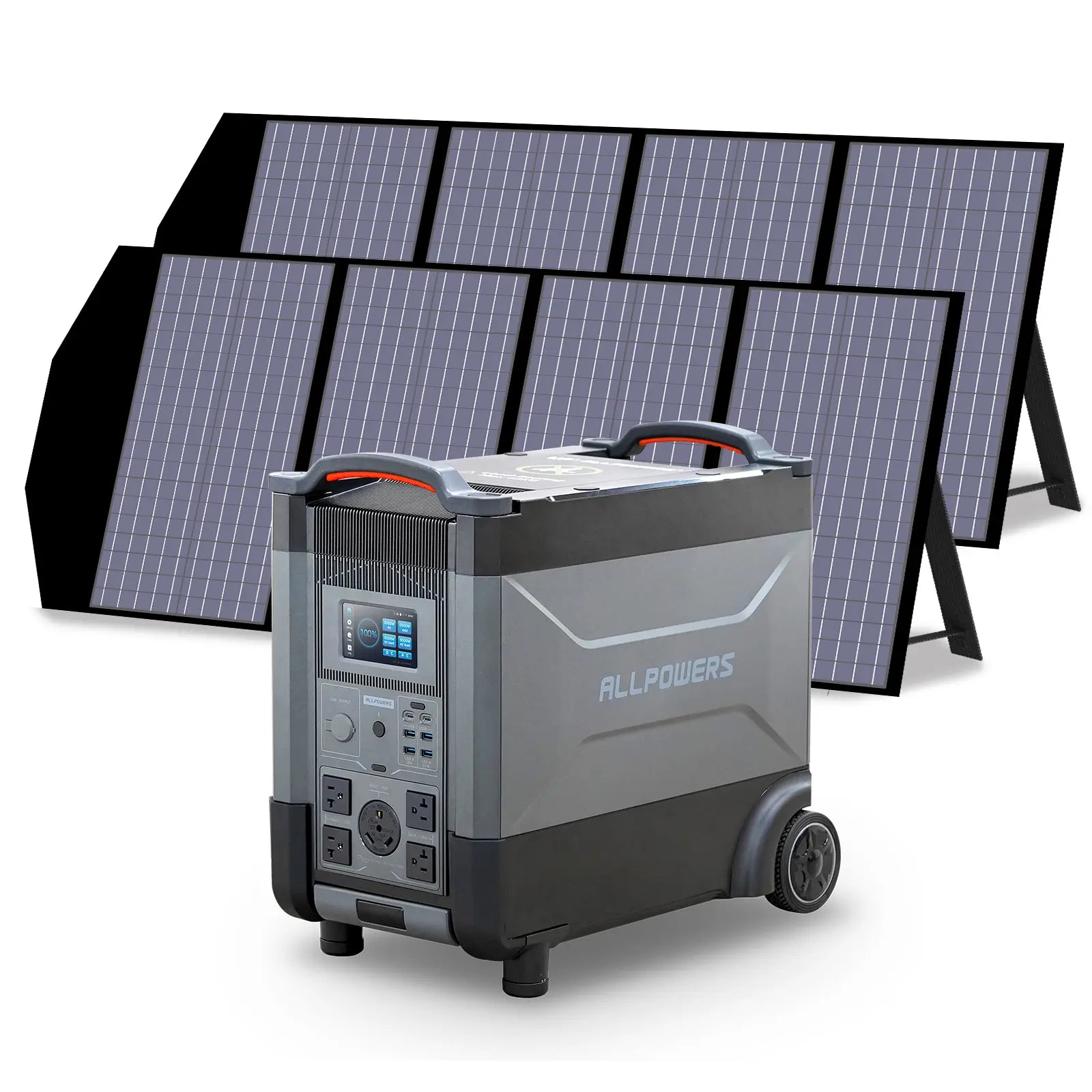 ALLPOWERS 3600W Solar Generator Kit (R4000 + SP029 140W Solar Panel)