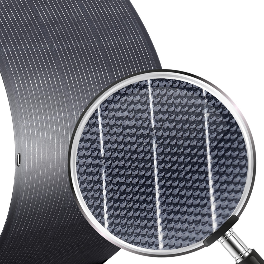 ALLPOWERS SF100 Monocrystalline Flexible Solar Panel 100W