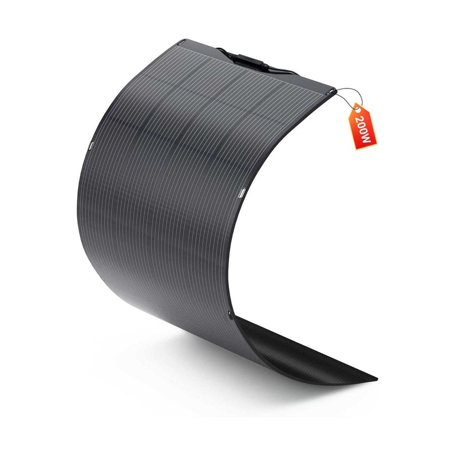 ALLPOWERS 1800W Solar Generator Kit (R1500 + SF200 200W Flexible Solar Panel)