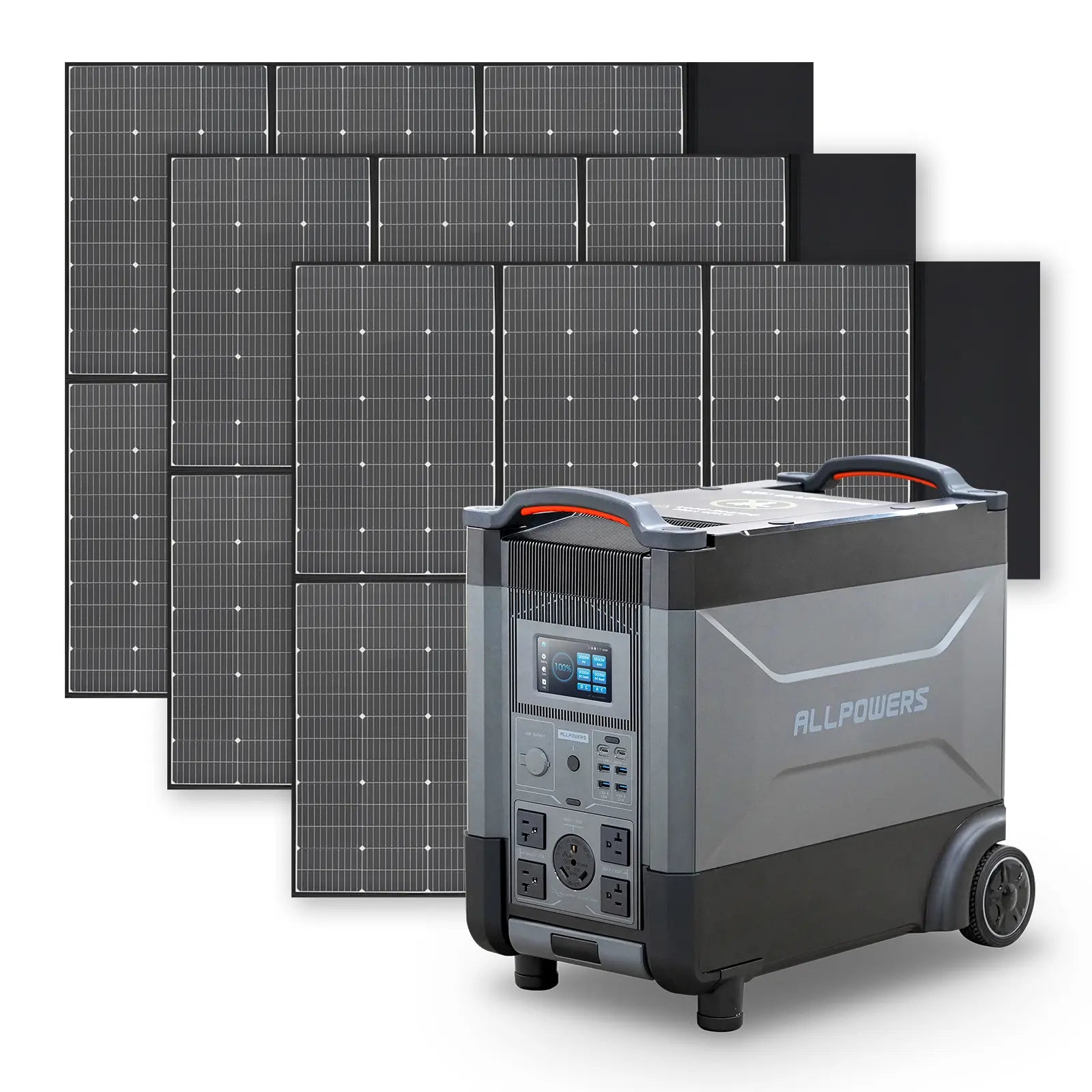 ALLPOWERS 3600W Solar Generator Kit (R4000 + SP039 600W Solar Panel)