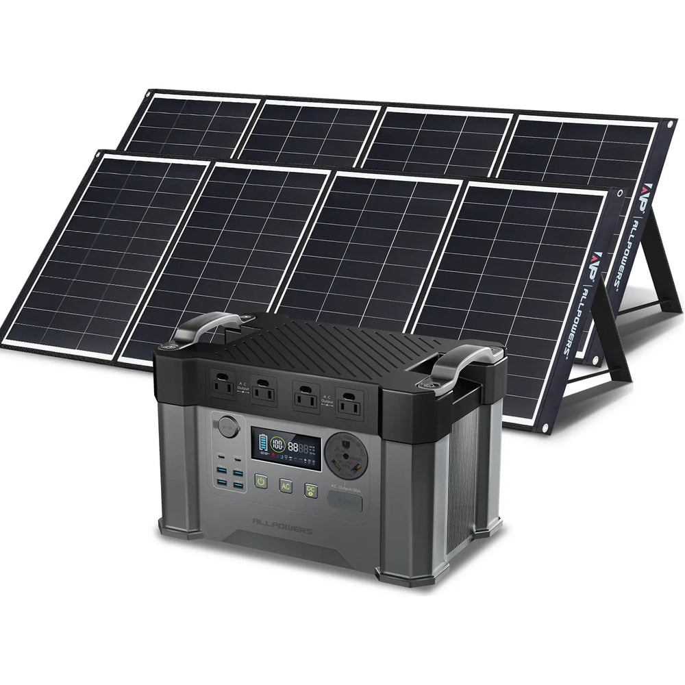 ALLPOWERS 2400W Solar Generator Kit (S2000 Pro + SP035 200W Solar Panel)