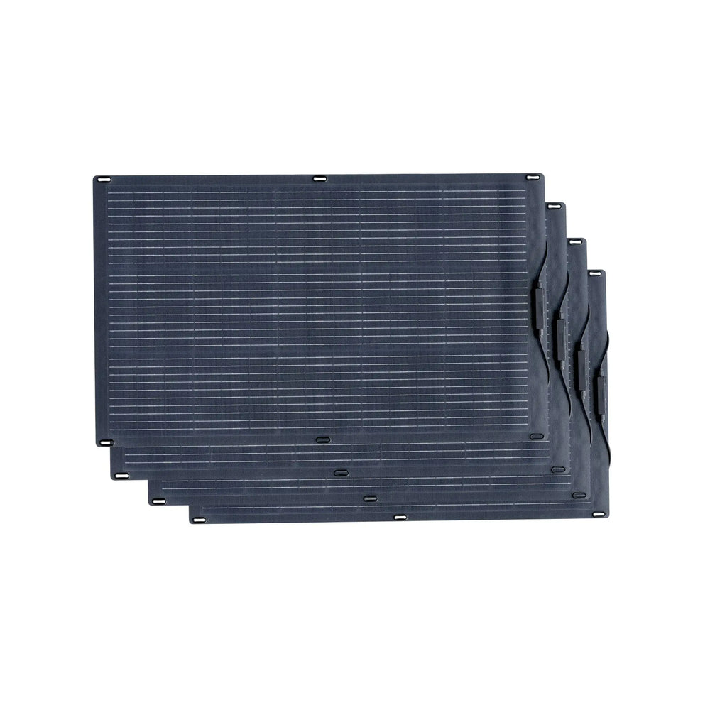 ALLPOWERS 4PCS SF100 Monocrystalline Flexible Solar Panel 100W