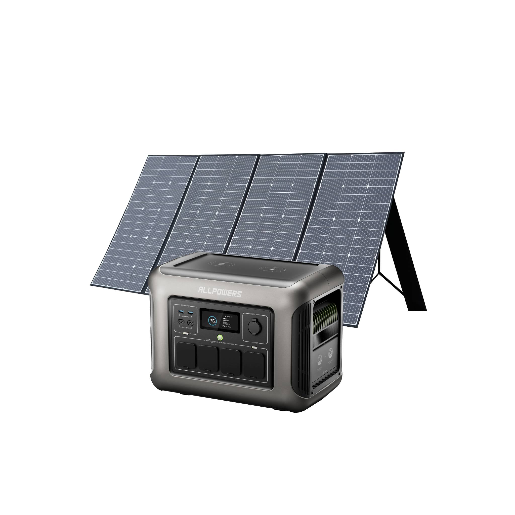 ALLPOWERS R1500 Portable Power Station 1800W 1152Wh LiFeP04 Battery