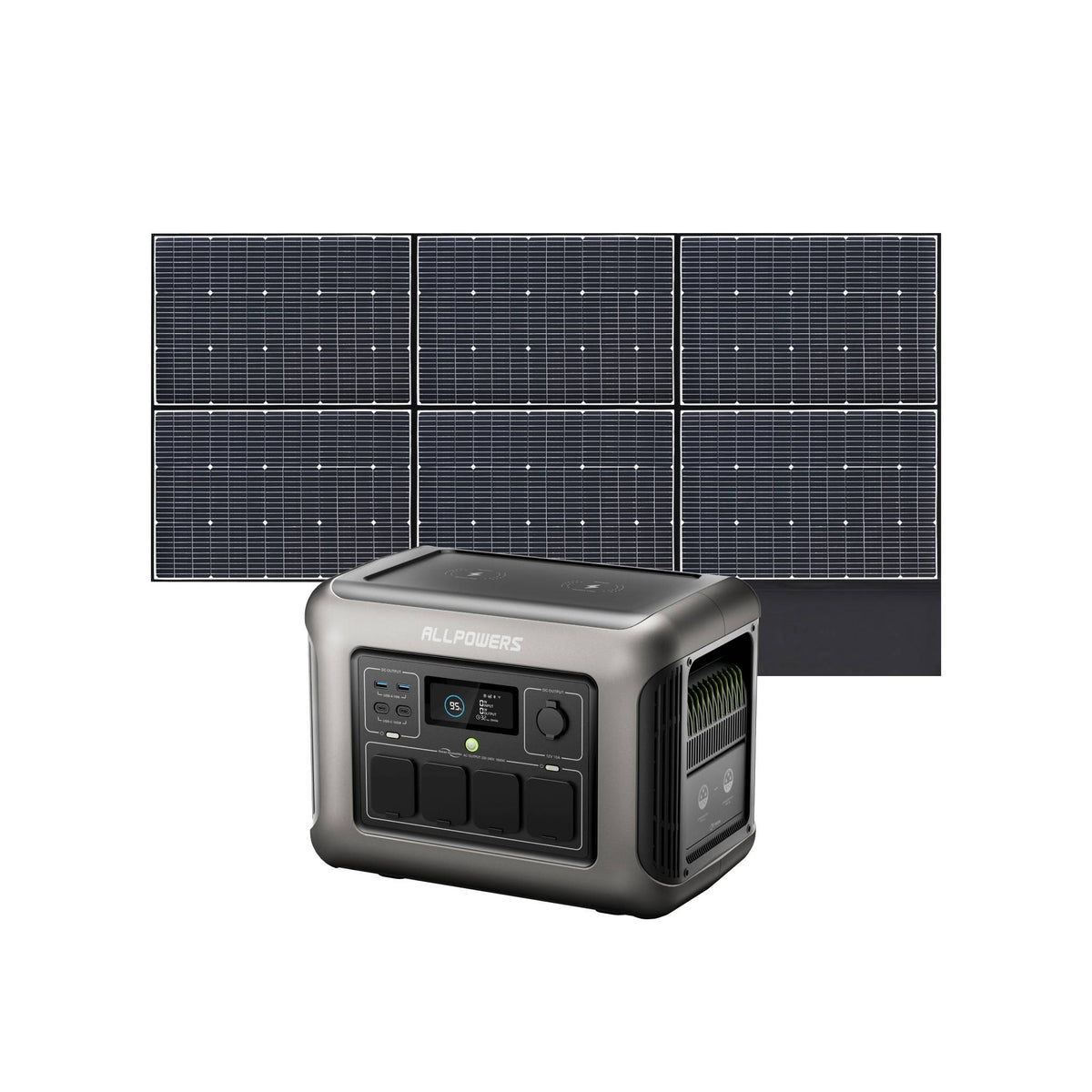 ALLPOWERS R1500 Portable Power Station 1800W 1152Wh LiFeP04 Battery