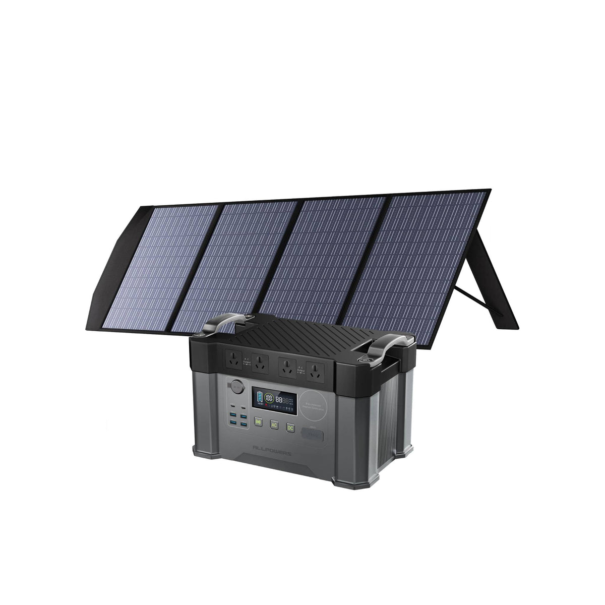 ALLPOWERS 2400W Solar Generator Kit (S2000 Pro + SP033 200W Solar Pane