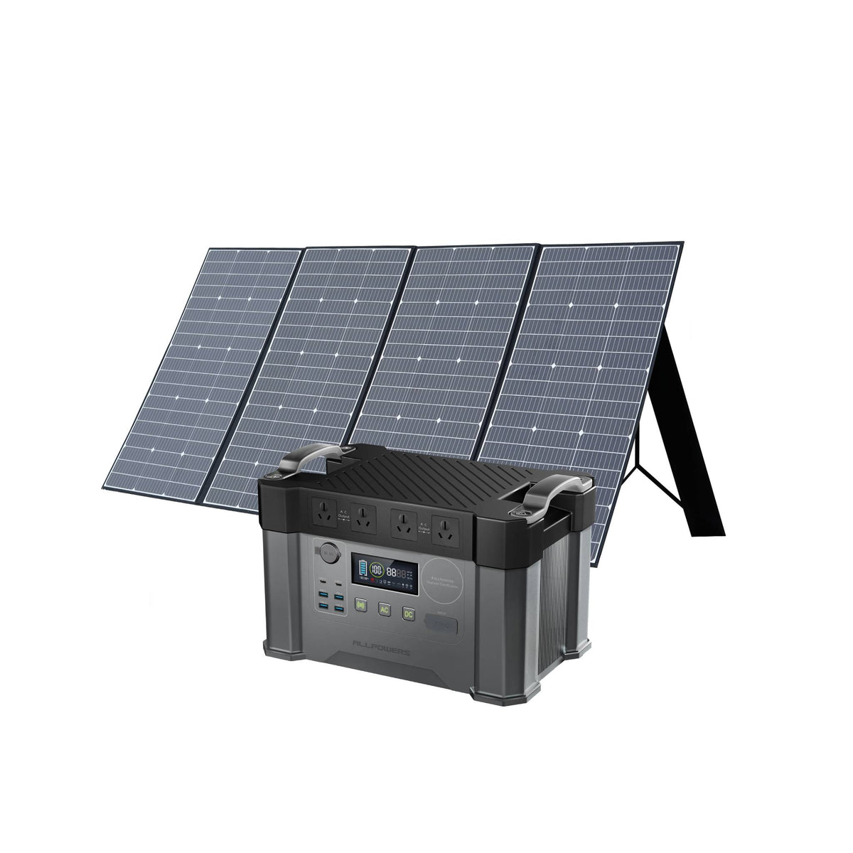 ALLPOWERS 2400W Solar Generator Kit (S2000 Pro + SP037 400W Solar Pane
