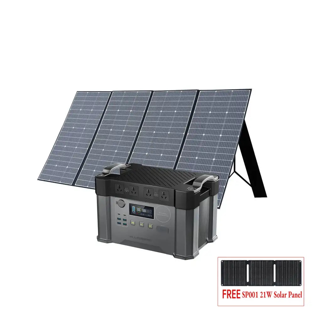 ALLPOWERS 2400W Solar Generator Kit (S2000 Pro + SP037 400W Solar Panel)