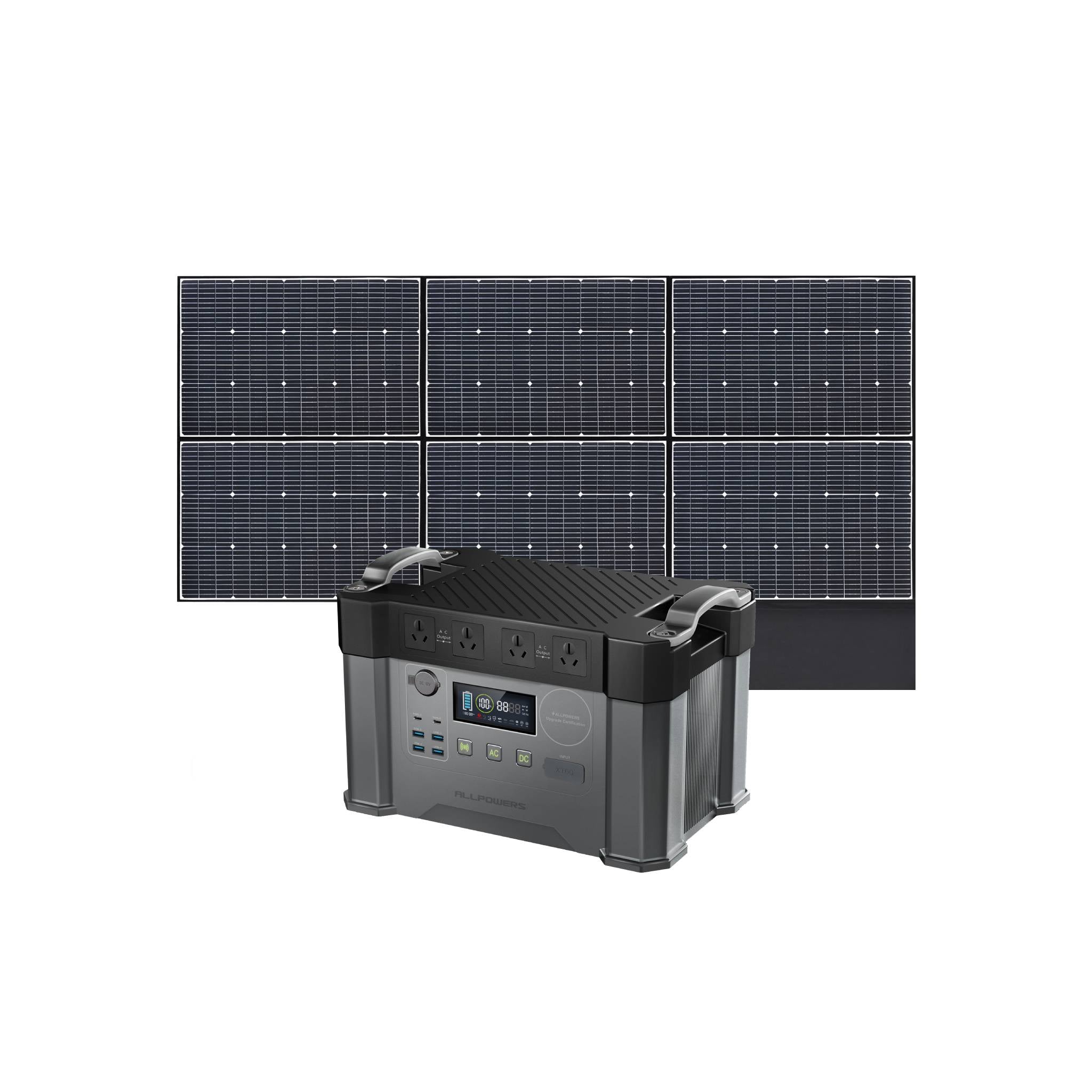 ALLPOWERS 2400W Solar Generator Kit (S2000 Pro + SP039 600W Solar Panel)