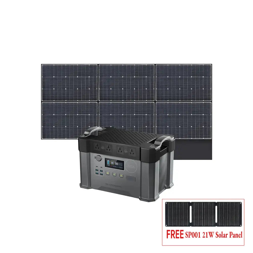 ALLPOWERS 2400W Solar Generator Kit (S2000 Pro + SP039 600W Solar Panel)