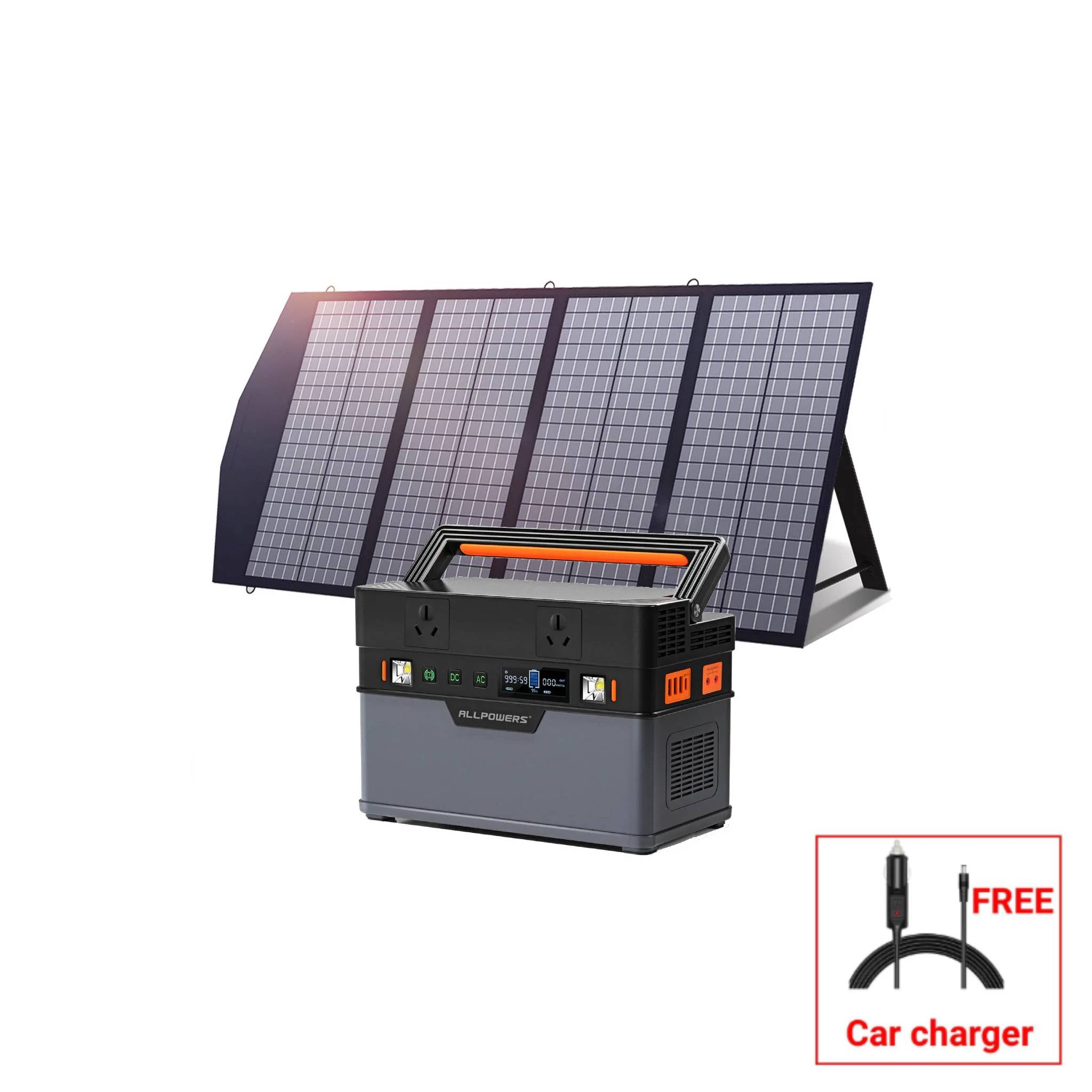 ALLPOWERS 700W Solar Generator Kit (S700 + SP029 140W Solar Panel)