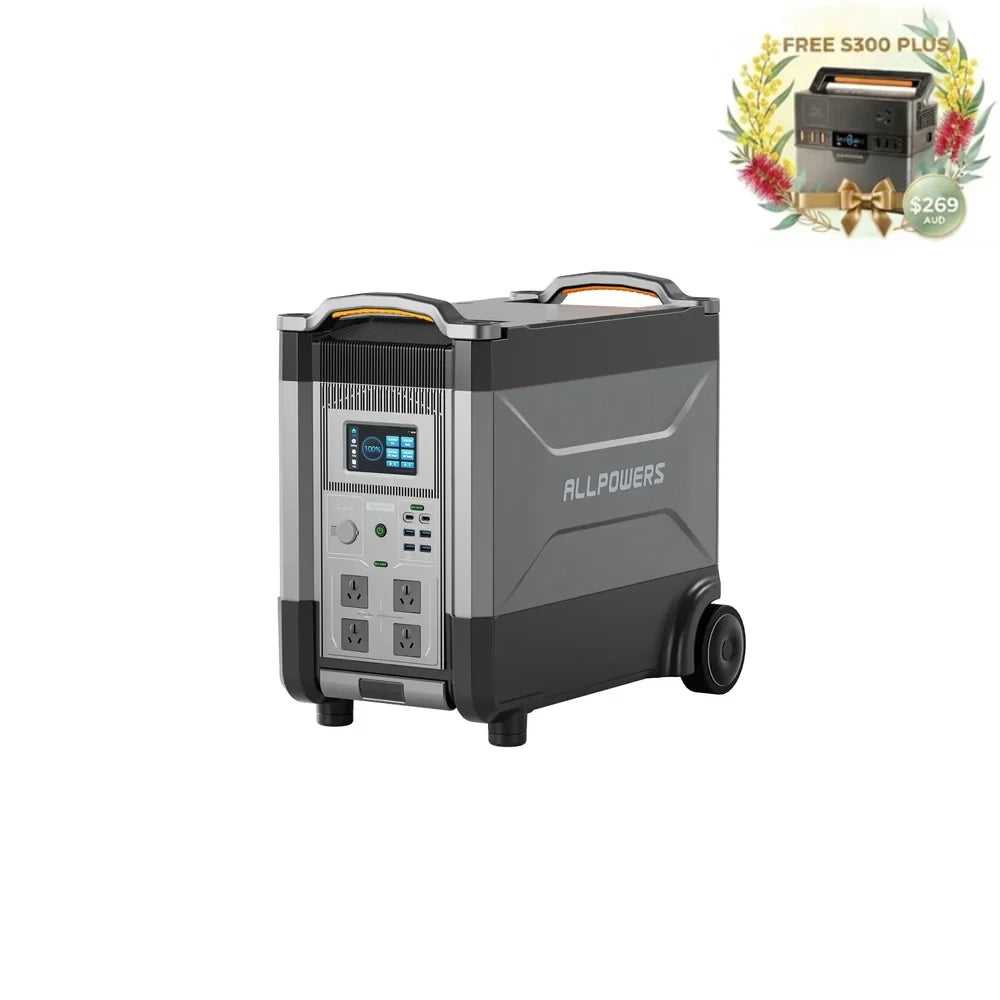 ALLPOWERS R4000 PLUS Portable Power Station 4000W 3456Wh