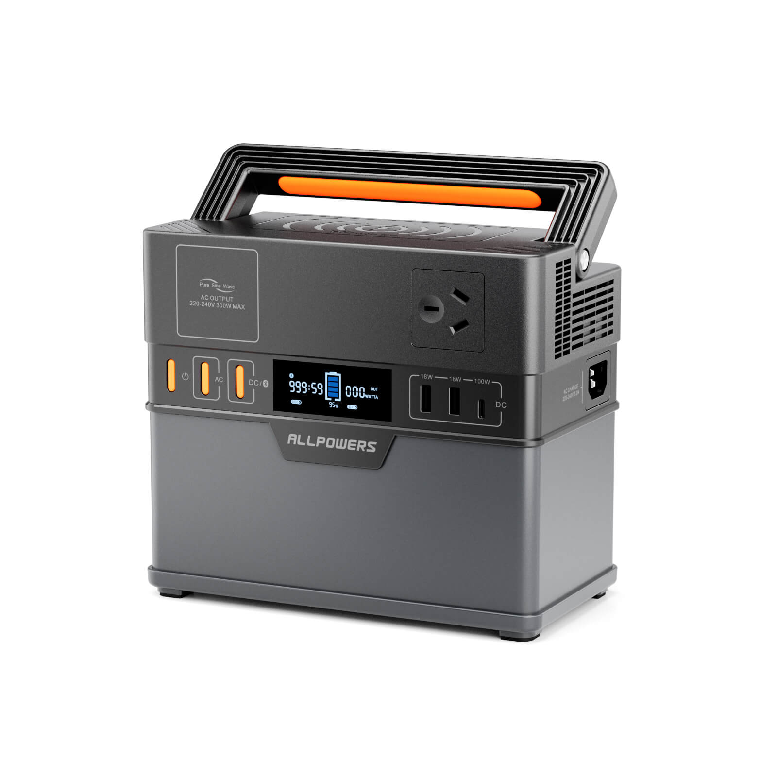 ALLPOWERS S300 PLUS  Portable Power Station 300W 288Wh