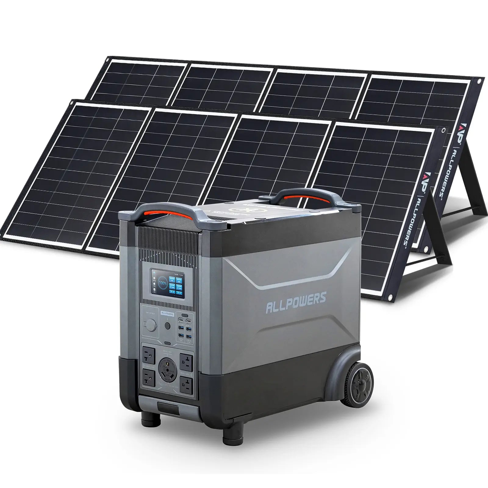 ALLPOWERS 3600W Solar Generator Kit (R4000 + SP035 200W Solar Panel)