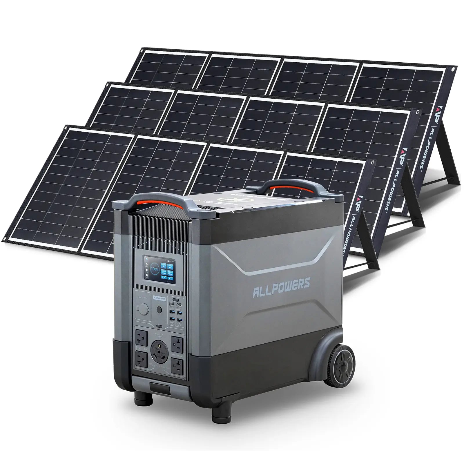 ALLPOWERS 3600W Solar Generator Kit (R4000 + SP035 200W Solar Panel)