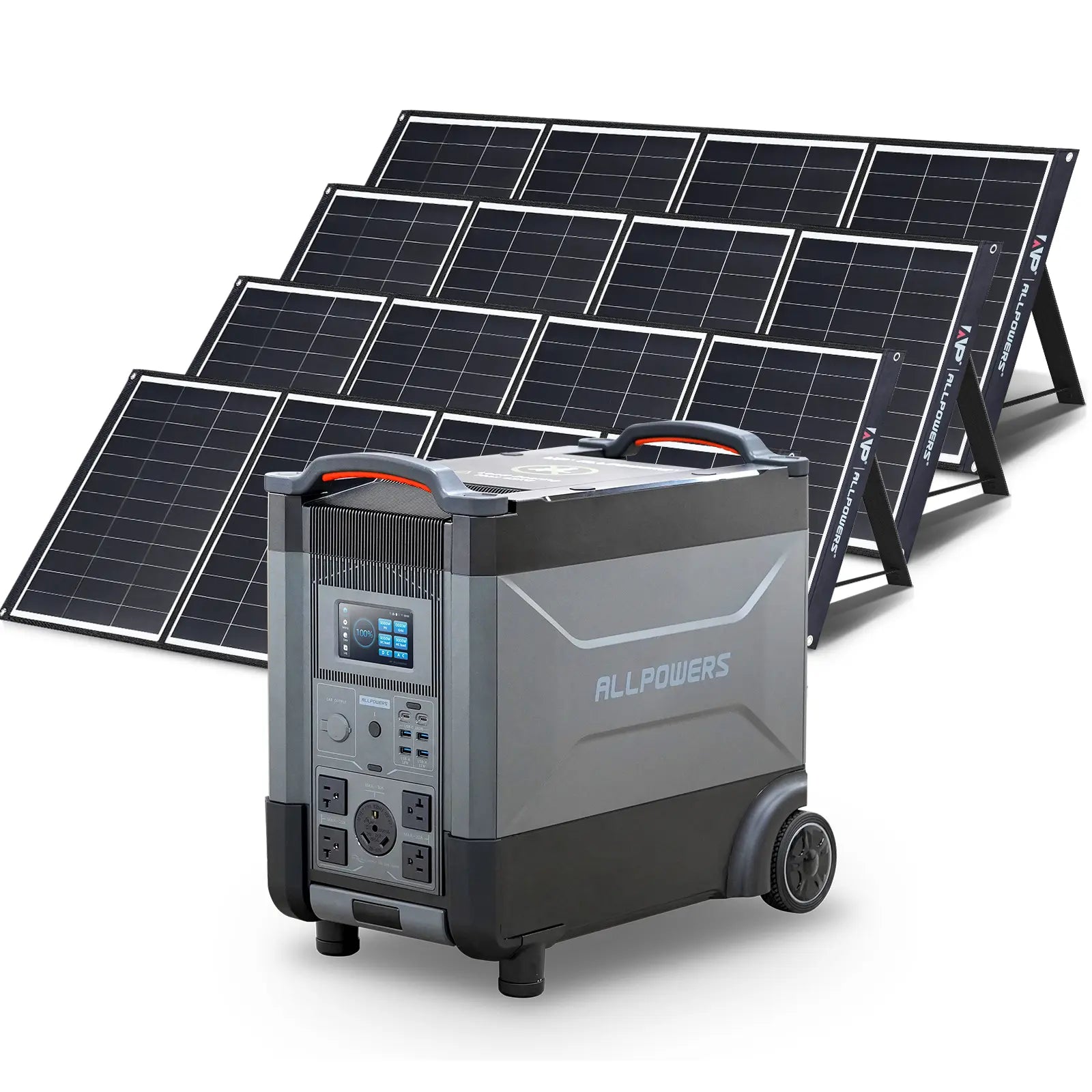 ALLPOWERS 3600W Solar Generator Kit (R4000 + SP035 200W Solar Panel)