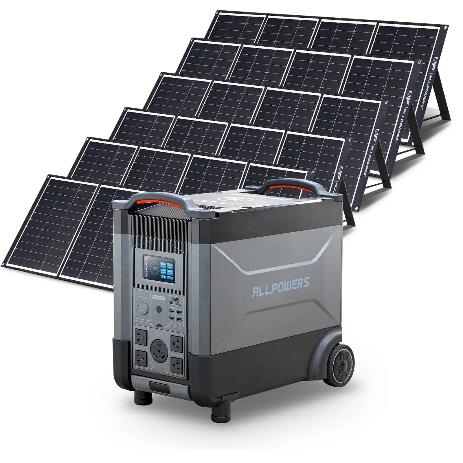 ALLPOWERS 3600W Solar Generator Kit (R4000 + SP035 200W Solar Panel)